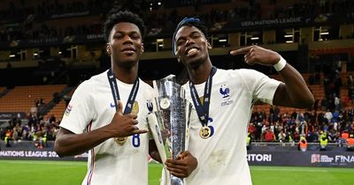 Paul Pogba's verdict on Man Utd and Liverpool target "man" Aurelien Tchouameni