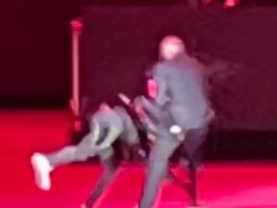 Footage of Chris Rock’s ‘wild’ Will Smith joke after Dave Chappelle’s attacked on stage shared online