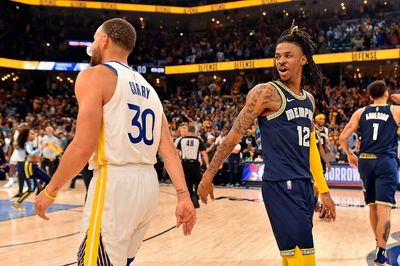 Ja Morant threw Steph Curry’s own words back at him after the Grizzlies’ Game 2 win