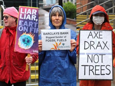 ‘Worst bank in Europe’: Climate activists target Barclays AGM as customers ‘weigh up switching banks’