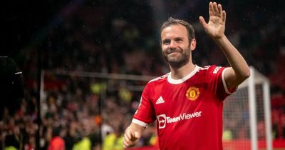 Juan Mata's three transfer options emerge after emotional Man Utd farewell