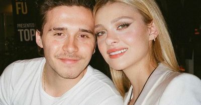 Brooklyn and Nicola Peltz-Beckham pose in intimate pictures of themselves in bed
