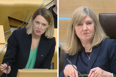 WATCH: FMQs delayed as mysterious noise in Parliament interrupts MSPs