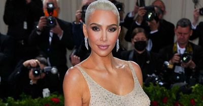 Kim Kardashian given lock of Marilyn Monroe's hair before donning Met Gala dress