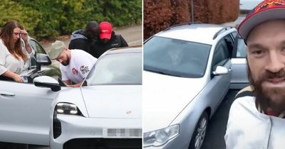 Tyson Fury buying £140,000 Porsche contradicts world champion's Passat claim