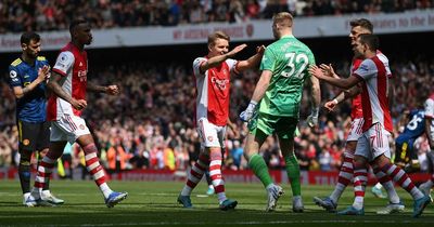 Aaron Ramsdale delivers honest verdict on Bruno Fernandes celebration during Arsenal vs Man Utd