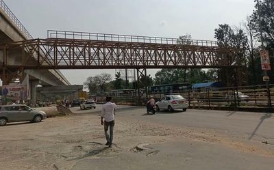 Construction of skywalk at Kengeri TTMC metro station hits roadblock