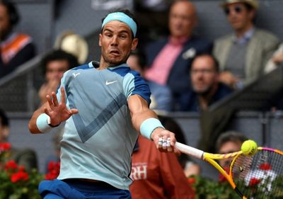 Nadal wins on return from injury in Madrid