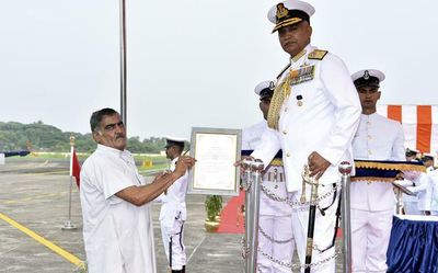 31 medals presented at Naval Investiture ceremony