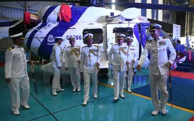 Coast Guard commissions air squadron in Kochi