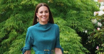Kate Middleton steps in for Queen in £785 dress in stunning appearance