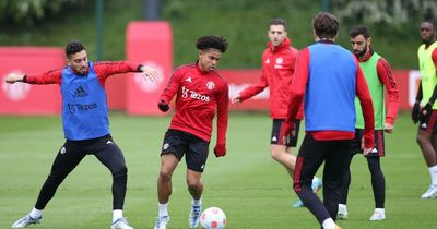 Five things spotted in Man United training as youngsters continue to impress and players return