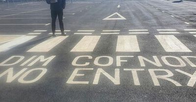 Welsh translation error on car park road sign branded 'shameful'