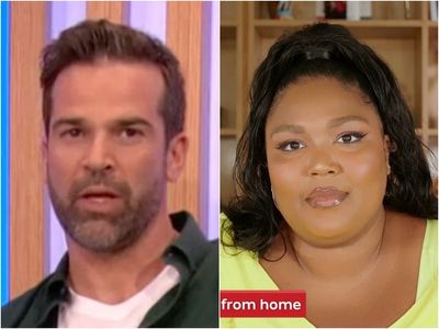 Gethin Jones forced to awkwardly change Harry Styles question during Lizzo interview on The One Show