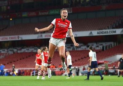 Arsenal 3-0 Tottenham: Caitlin Foord brace gives Gunners north London derby win to keep WSL title race alive