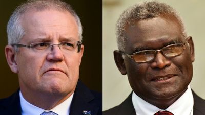 Morrison says Australia still Solomon Islands' first option despite 'secret' security deal with China