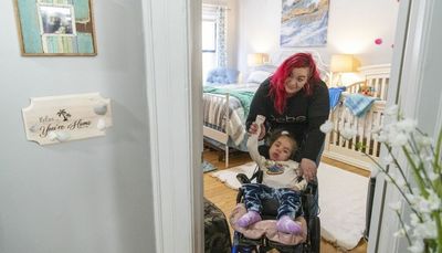 South Shore family’s apartment transforms into ‘happy place’