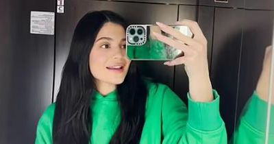 Kylie Jenner gushes over son's 'cute shoes' in clip as she remains silent on his name