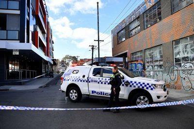 Woman reportedly ‘covered in blood’ arrested on tram after two men fatally stabbed in Melbourne