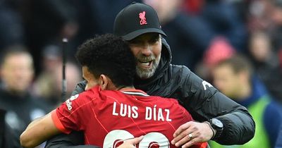 Jurgen Klopp breaks his Liverpool rule as Luis Diaz is left in tears