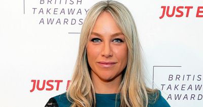 Chloe Madeley shows off her growing baby bump as she reaches 27 week milestone
