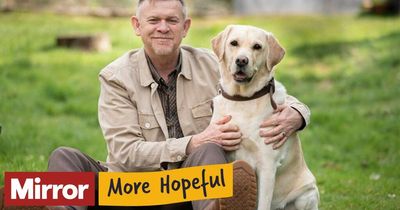 Retired guide dog turned therapy pet makes man with dementia cry happy tears