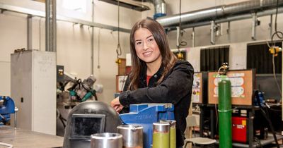 Meet the NI female welder making waves in the industry as she eyes top award