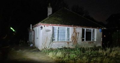Inside abandoned bungalow linked to teen's unsolved murder with axe sitting on shelf