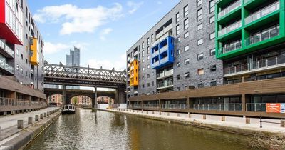 Inside the new industrial-style apartments for sale in Manchester city centre's latest canalside development