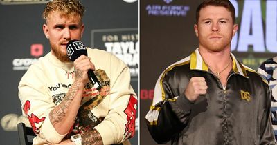 Jake Paul responds to Canelo Alvarez message with dig at promoter Eddie Hearn