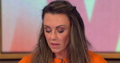 Michelle Heaton in tears on Loose Women as she reads letter husband sent at she battled addiction