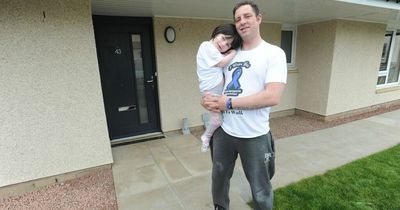 Community raises funds for inspirational young girl as family moves into new West Lothian home