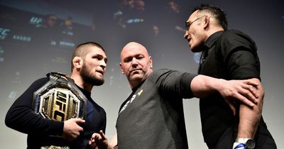 Khabib Nurmagomedov hits out at "stupid" Tony Ferguson as rivalry reignites