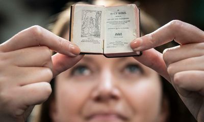 Tiny 1911 Bible rediscovered at Leeds library in lockdown