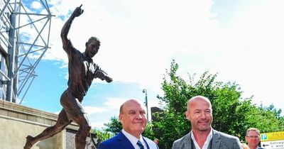 Work appears to begin on moving Alan Shearer's statue at Newcastle United