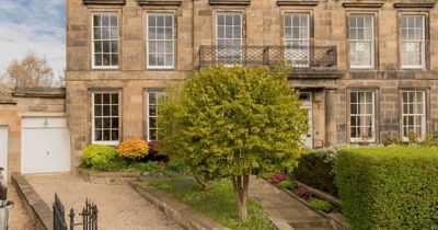 Luxurious Edinburgh house with winding staircase and sprawling garden on sale