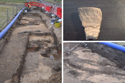 'Important glimpse' into medieval life on Scots islands as water project stumbles on find