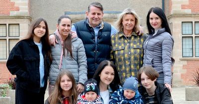 Generous businessman opens country manor home up to eight Ukrainian refugees