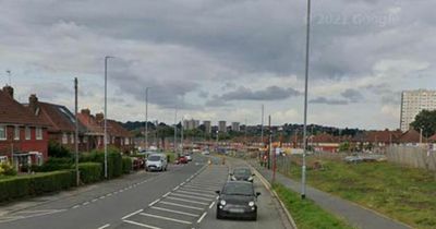 Shock as police swarm street and arrest two people in bungalow
