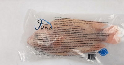 Frozen fish recalled due to unauthorised veterinary medicine found in batch