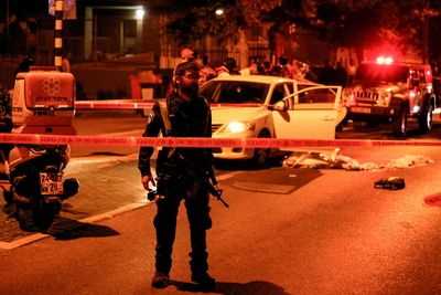 Three people killed in attack in central Israel
