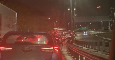 Glasgow Clydeside Expressway traffic at standstill after 'multi-vehicle' accident