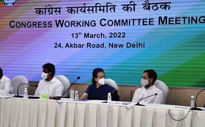 Congress Working Committee to meet in Delhi ahead of Udaipur ‘chintan shivir’