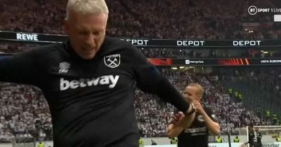 David Moyes apologises for sending off as West Ham's Europa League journey ends vs Frankfurt