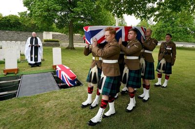 Scots soldier who had died in action identified and laid to rest at last