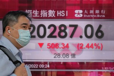 Asian stocks follow Wall St lower as rate hike worries grow