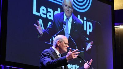 PM defends mining in pitch to WA voters