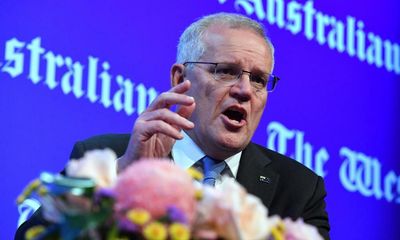 Scott Morrison suggests Anthony Albanese is using Covid as an excuse in response to ‘brain fog’ question