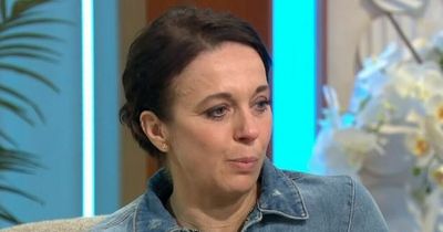 BBC Sherlock's Amanda Abbington breaks down in tears over ITV fiance's paralysis