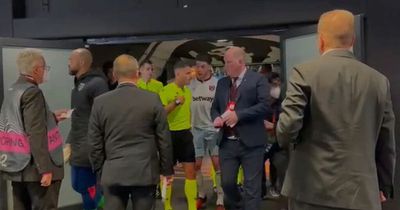 Declan Rice accused Europa League referee of corruption in X-rated tunnel confrontation